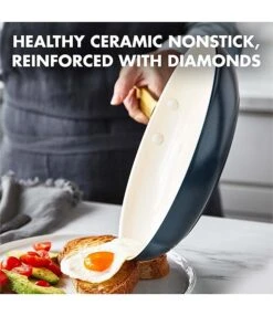 GreenPan Reserve Ceramic Nonstick 10#double; & 12#double; Twilight Blue Frypan Set -Greenpan Winkel 00000000 20314039 01 ai