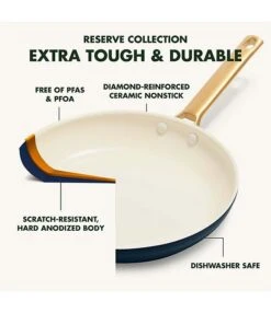 GreenPan Reserve Ceramic Nonstick 10#double; & 12#double; Twilight Blue Frypan Set -Greenpan Winkel 00000000 20314039 02 ai