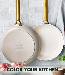 GreenPan Reserve Ceramic Nonstick 10#double; & 12#double; Taupe Frypan Set -Greenpan Winkel 00000000 20318442 03 ai
