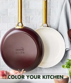 GreenPan Reserve Ceramic Nonstick 10#double; & 12#double; Merlot Frypan Set -Greenpan Winkel 00000000 20318445 03 ai