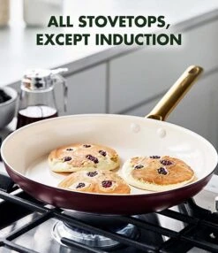 GreenPan Reserve Ceramic Nonstick 10#double; & 12#double; Merlot Frypan Set -Greenpan Winkel 00000000 20318445 05 ai