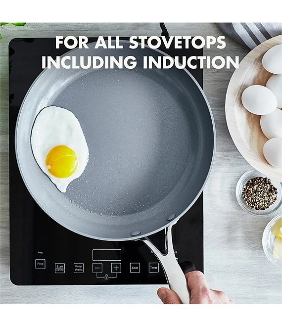 Greenpan Valencia Pro Ceramic Nonstick Frypan Set 5 Greenpan Valencia Pro Ceramic Nonstick Frypan Set - Afbeelding 5