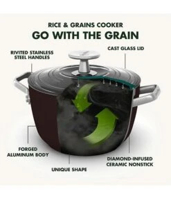 GreenPan 2-Quart Rice And Grains Cooker