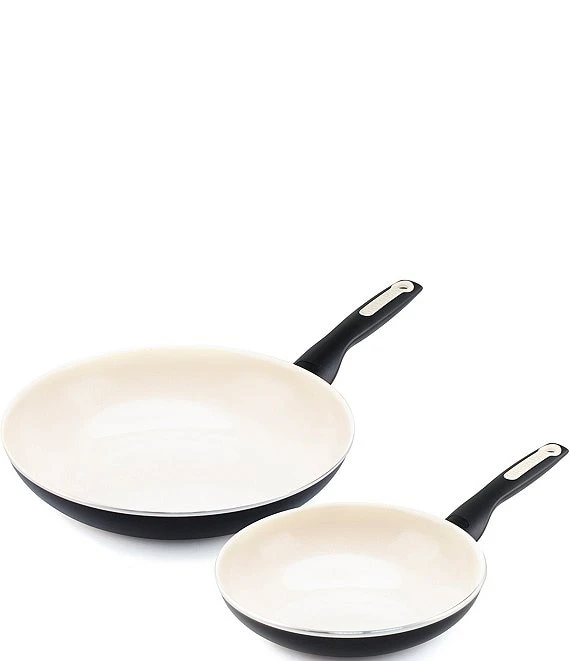 GreenPan Rio 2-Pack 8#double; & 10#double; Fry Pans 5 GreenPan Rio 2-Pack 8#double; & 10#double; Fry Pans - Afbeelding 5