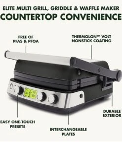 GreenPan Elite Multi Grill, Griddle, & Waffle Maker -Greenpan Winkel 00000000 zi 1fceec28 115b 44f1 a935 bc9d39abd441 01 ai