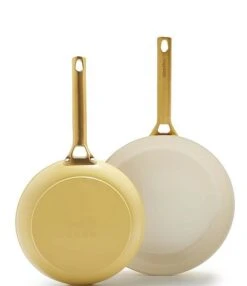 GreenPan Reserve Ceramic Nonstick 10#double; & 12#double; Yellow Frypan Set 9 GreenPan Reserve Ceramic Nonstick 10#double; & 12#double; Yellow Frypan Set -Greenpan Winkel 00000000 zi 20313711