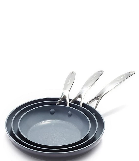 Greenpan Valencia Pro Ceramic Nonstick Frypan Set 3 Greenpan Valencia Pro Ceramic Nonstick Frypan Set - Afbeelding 3