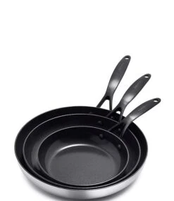GreenPan Venice Pro Noir Ceramic Nonstick 3-Piece Frypan Set -Greenpan Winkel 00000000 zi 20318529