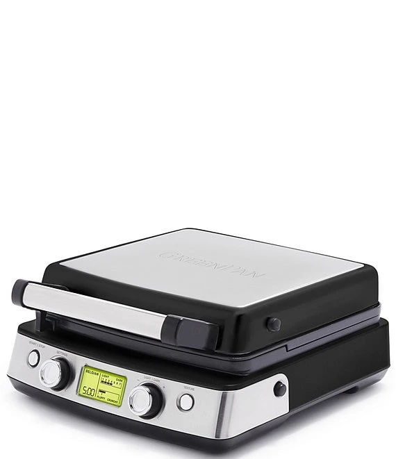 GreenPan Elite Ceramic Nonstick 4-Square Waffle Maker 1 GreenPan Elite Ceramic Nonstick 4-Square Waffle Maker