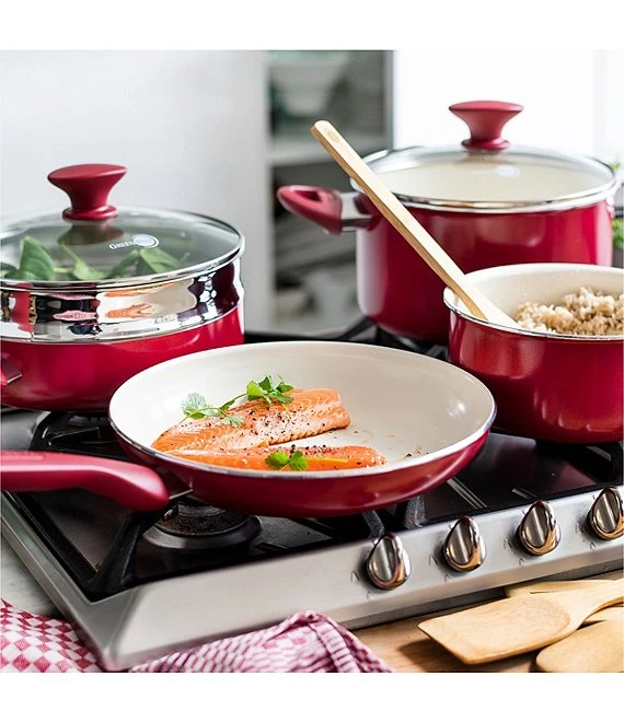 GreenPan Rio Ceramic Non-Stick 16-Piece Cookware Set 1 GreenPan Rio Ceramic Non-Stick 16-Piece Cookware Set