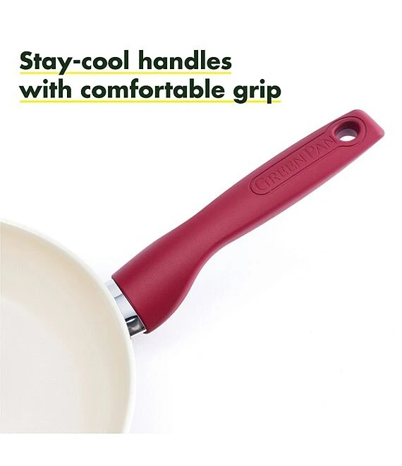 GreenPan Rio 2-Pack 8#double; & 10#double; Fry Pans 2 GreenPan Rio 2-Pack 8#double; & 10#double; Fry Pans - Afbeelding 2