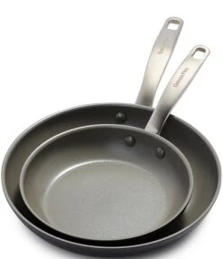 GreenPan Chatham Ceramic Non-stick 8#double; & 10#double; Open Fry Pan Set -Greenpan Winkel 00000001 zi 20001331