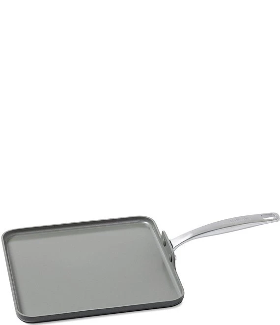 GreenPan Chatham Ceramic Non-Stick 11#double; Square Griddle 2 GreenPan Chatham Ceramic Non-Stick 11#double; Square Griddle - Afbeelding 2