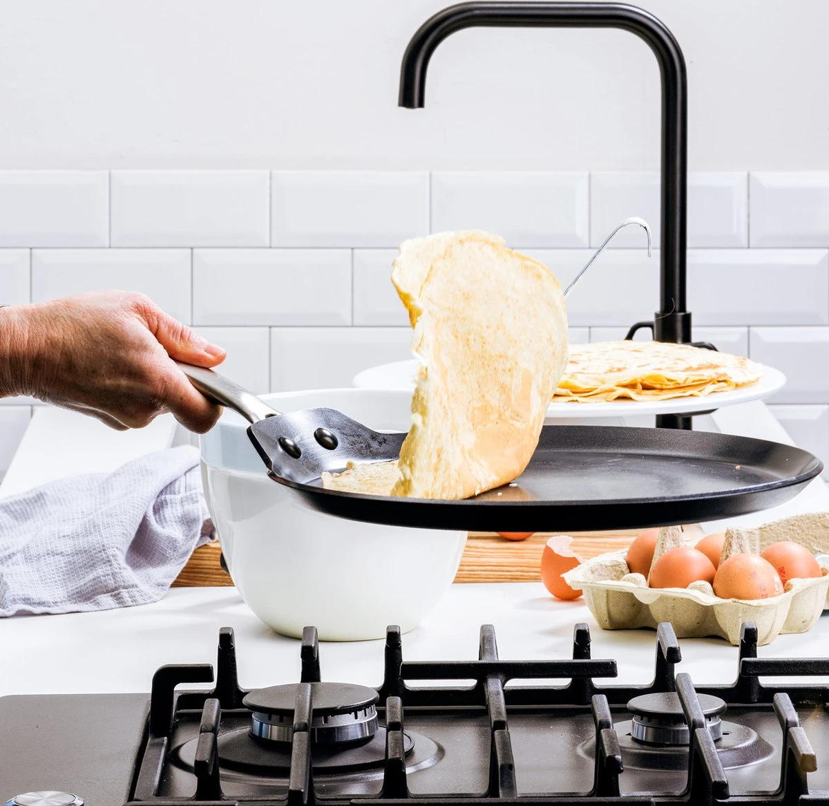 GreenPan Copenhagen Pannekoekenpan 28cm 4 GreenPan Copenhagen Pannekoekenpan 28cm - Afbeelding 4