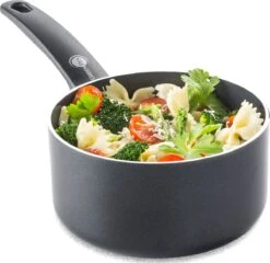 GreenPan Cambridge Steelpan 16cm - Zwart - Inductie - PFAS-vrij 28 GreenPan Cambridge Steelpan 16cm - Zwart - Inductie - PFAS-vrij -Greenpan Winkel 1200x1166