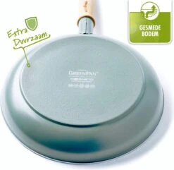 GreenPan Mayflower Hapjespan Met Deksel - Ø 24 Cm - Keramisch - Inductie -Greenpan Winkel 1200x1171 5