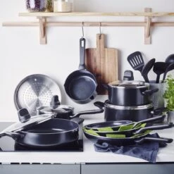 GreenPan Memphis Pannenset - 20-delig - Zwart - Inductie - PFAS-vrij -Greenpan Winkel 1200x1200 115