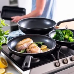 GreenPan Memphis Koekenpannenset - 3-delig - Zwart - Inductie - PFAS-vrij -Greenpan Winkel 1200x1200 146