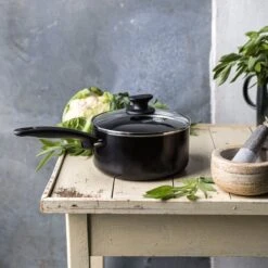 GreenPan Cambridge Steelpan 16cm - Zwart - Inductie - PFAS-vrij 25 GreenPan Cambridge Steelpan 16cm - Zwart - Inductie - PFAS-vrij -Greenpan Winkel 1200x1200 171