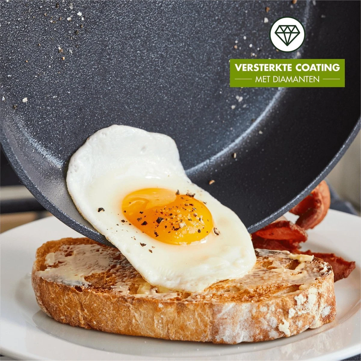 GreenPan Copenhagen Pannekoekenpan 28cm 10 GreenPan Copenhagen Pannekoekenpan 28cm - Afbeelding 10