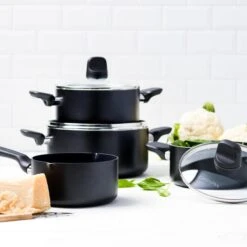 GreenPan Memphis Pannenset - 4-delig - Zwart - Inductie - PFAS-vrij -Greenpan Winkel 1200x1200 257