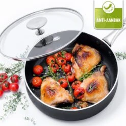 GreenPan Brussels Hapjespan Met Deksel - Ø24 Cm - Keramisch - Inductie -Greenpan Winkel 1200x1200 419