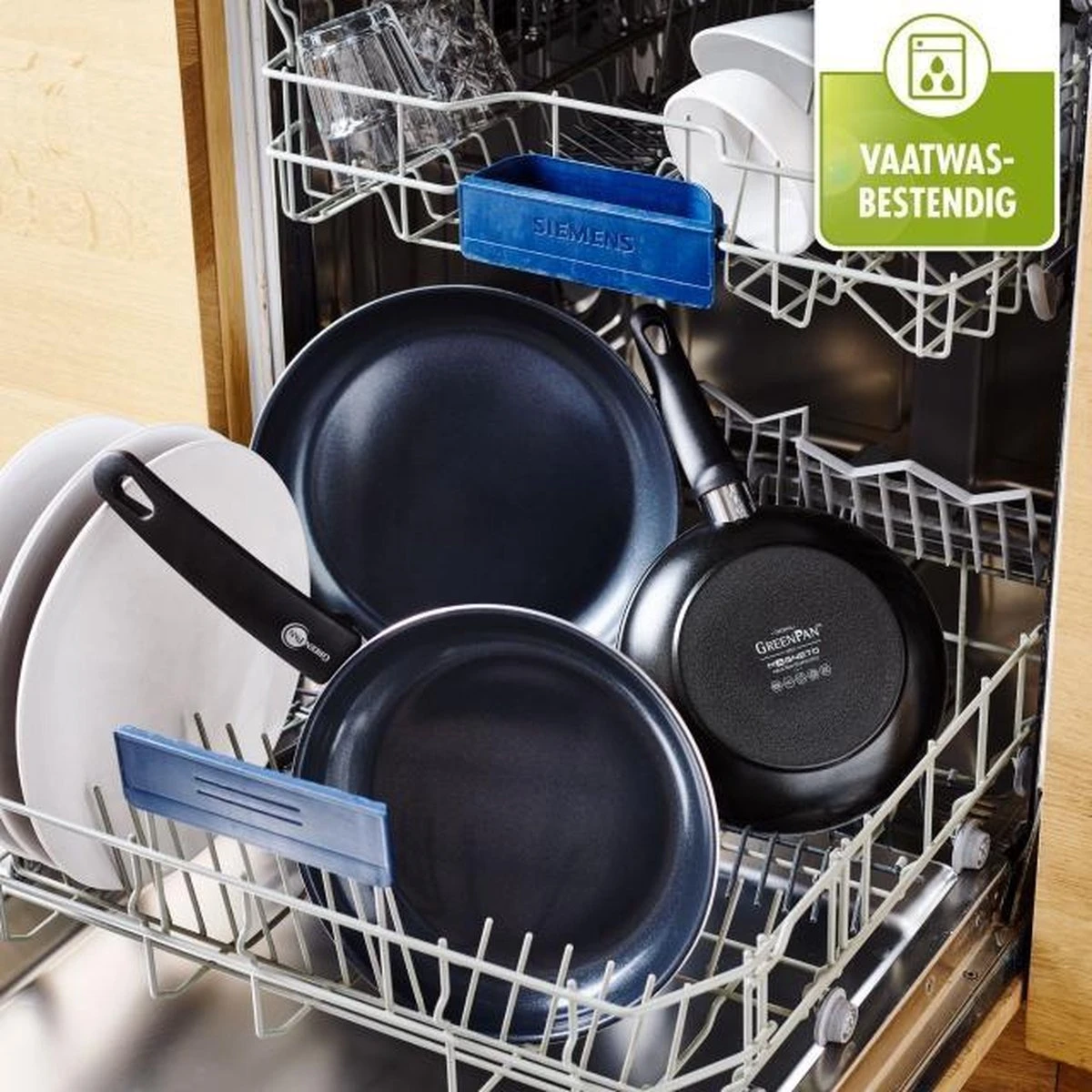 GreenPan Cambridge Koekenpan 30cm - Zwart - Inductie - PFAS-vrij 11 GreenPan Cambridge Koekenpan 30cm - Zwart - Inductie - PFAS-vrij - Afbeelding 11