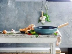 GreenPan Mayflower Wok - Ø 28 Cm - Keramisch - Inductie -Greenpan Winkel 1200x898