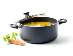 GreenPan Cambridge Kookpan Met Deksel 24cm - Zwart - Inductie - PFAS-vrij -Greenpan Winkel 1200x926 35