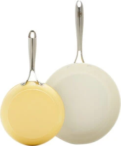 Greenpan GreenLife Artisan Pannenset 12-delig Geel -Greenpan Winkel 1925985