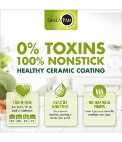 GreenPan Levels Hard Anodized Stackable Ceramic Nonstick 11-Piece Set