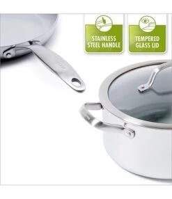 GreenPan Venice Pro Evershine Ceramic Non-Stick 10-Piece Cookware Set