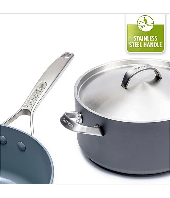 GreenPan Paris Pro 11-Piece Ceramic Non-Stick Cookware Set 4 GreenPan Paris Pro 11-Piece Ceramic Non-Stick Cookware Set - Afbeelding 4