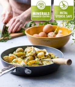 GreenPan Valencia Pro Magneto Ceramic Non-Stick 2-Piece Open Fry Pan Set, 10#double; & 12#double; -Greenpan Winkel 20003298 04 ai