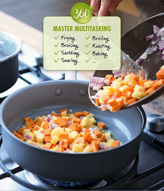 GreenPan Chatham Ceramic Non-Stick 10#double; Fry Pan 3 GreenPan Chatham Ceramic Non-Stick 10#double; Fry Pan - Afbeelding 3