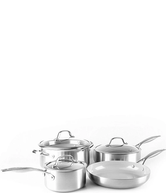 GreenPan Venice Pro Ceramic Non-Stick 7-Piece Cookware Set 1 GreenPan Venice Pro Ceramic Non-Stick 7-Piece Cookware Set