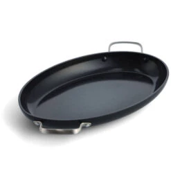 GreenPan Vispan Copenhagen - Zwart - Ovaal - 40 Cm - Keramische Anti-aanbaklaag